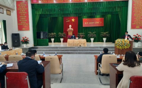 HĐND xã Thọ Xương tổ chức kỳ họp thứ 3, khoá XX, nhiệm kỳ 2021-2026.