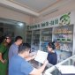 UBND xã Thọ Xương tổ chức kiểm tra các cơ sở hành nghề y, dược tư nhân trên địa bàn.