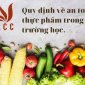 đảm bảo ATTP trong dịp tết nguyên đán ất tỵ
