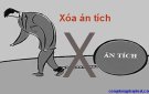 XÓA ÁN TÍCH LÀ GÌ?