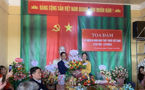 TRẠM Y TẾ KỶ NIỆM 68 NĂM NGÀY THẦY THUỐC VIỆT NAM