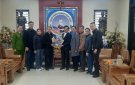 Lãnh đạo xã Thọ Xương Thăm, chúc Tết tại các cơ sở tôn giáo trên địa bàn xã nhân dịp tết Nguyên đán Giáp Thìn năm  2024.