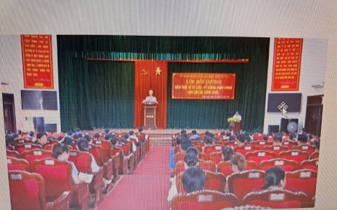 UBND huyện Thọ Xuân: Bồi dưỡng kiến thức về kỷ luật, kỷ cương hành chính cho cán bộ, công chức
