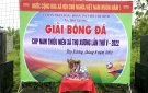 XÃ THỌ XƯƠNG: KHAI MẠC GIẢI BÓNG ĐÁ NAM  THIẾU NIÊN LẦN THỨ V, NĂM 2022