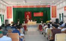 Đảng bộ xã Thọ Xương sơ kết công tác 6 tháng đầu năm, triển khai nhiệm vụ trọng tâm 6 tháng cuối năm 2023