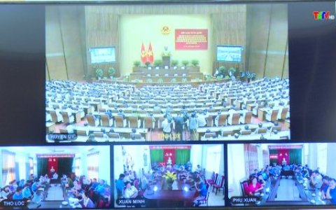 HỘI NGHỊ TRỰC TUYẾN TOÀN QUỐC: QUÁN TRIỆT QUY ĐỊNH, CHỈ THỊ CỦA BỘ CHÍNH TRỊ VỀ CHUẨN MỰC ĐẠO ĐỨC CÁCH MẠNG CỦA CÁN BỘ, ĐẢNG VIÊN VÀ ĐẠI HỘI ĐẢNG BỘ CÁC CẤP
